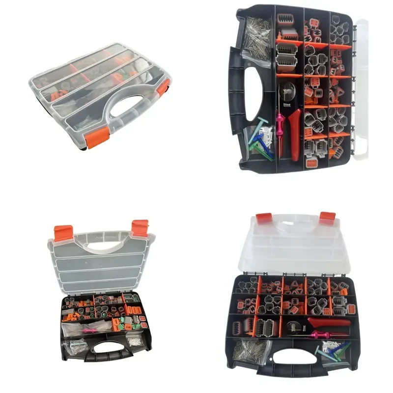 335Pcs Deutsch Connector Kit 2/3/4/6/8/12 Pin Automotive DT Connector Kit for Retail