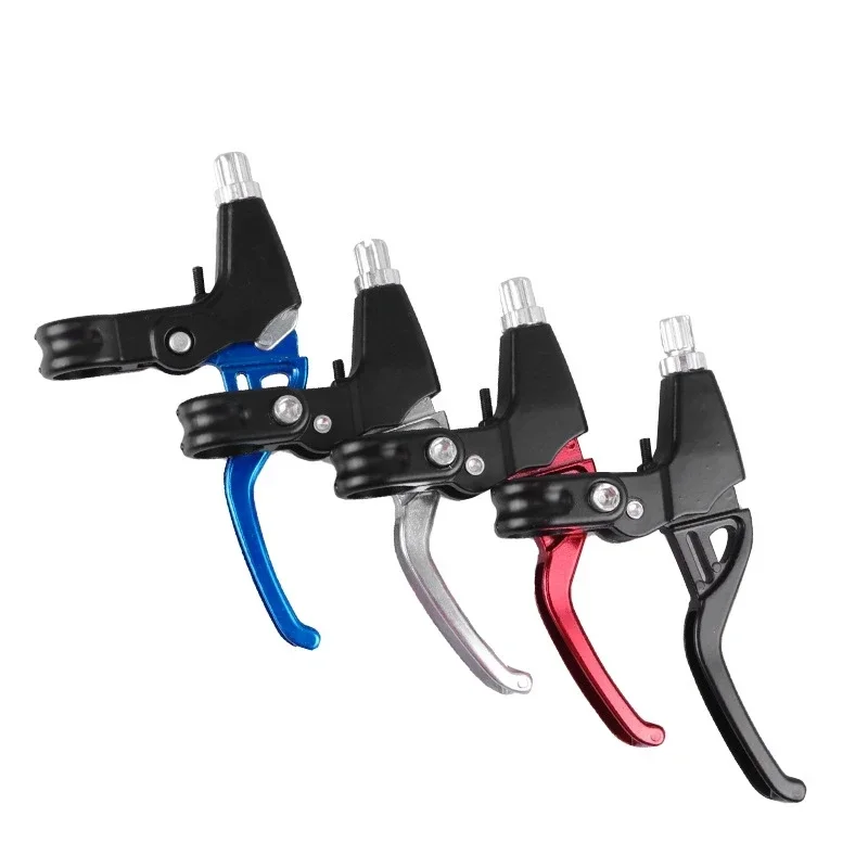 1Pair MTB Brake Levers Ultra Light Aluminum Alloy Cantilever Mountain Bike Bicycle Mechanical Horseshoe V Brake Arms Handle