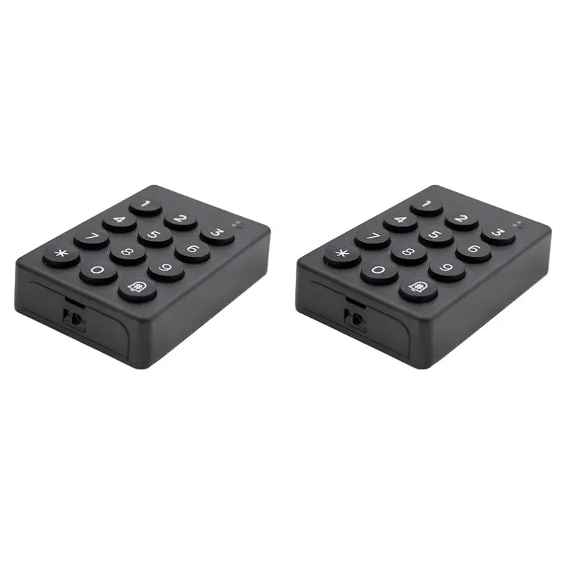 2X TTLOCK Wireless Digital Keypad Work With TTLOCK Bluetooth Smart Devices Fingerprint Lock