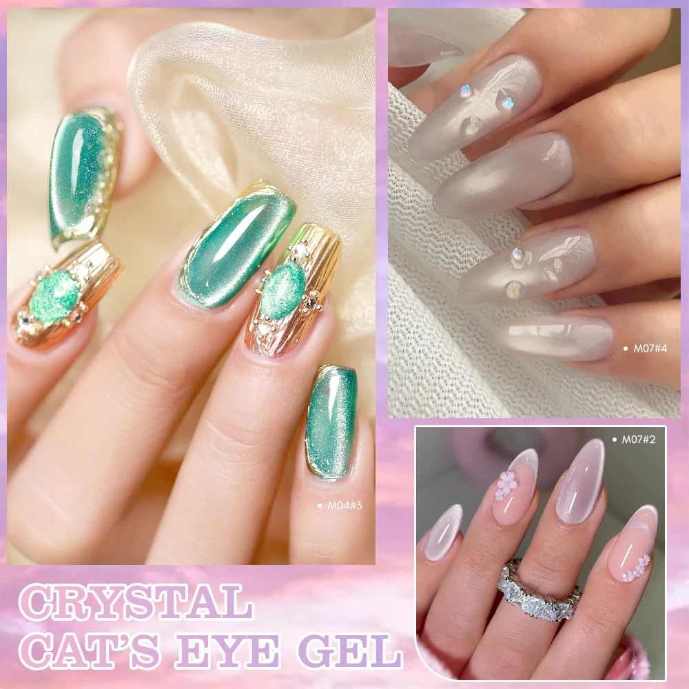 78色ネイルキャッツアイネイルアート15mlキャットマグネットジェルネイルポリッシュセット6個/セットジェリーバーニスセミパーマネントUV LEDジェルネイルキット