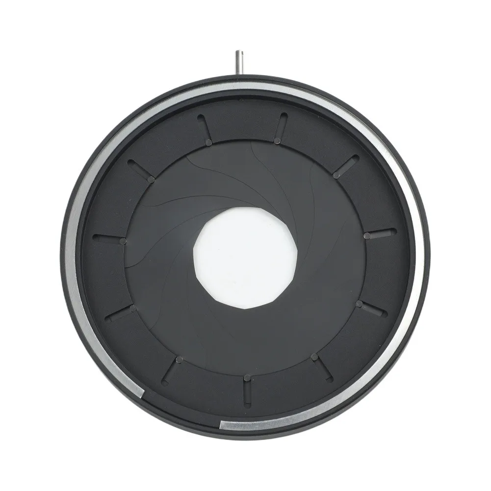 450mm Mechanical for iris Aperture Diaphragm for Microscope and Camera Applications Adjustable Light Control for Optimal Imaging