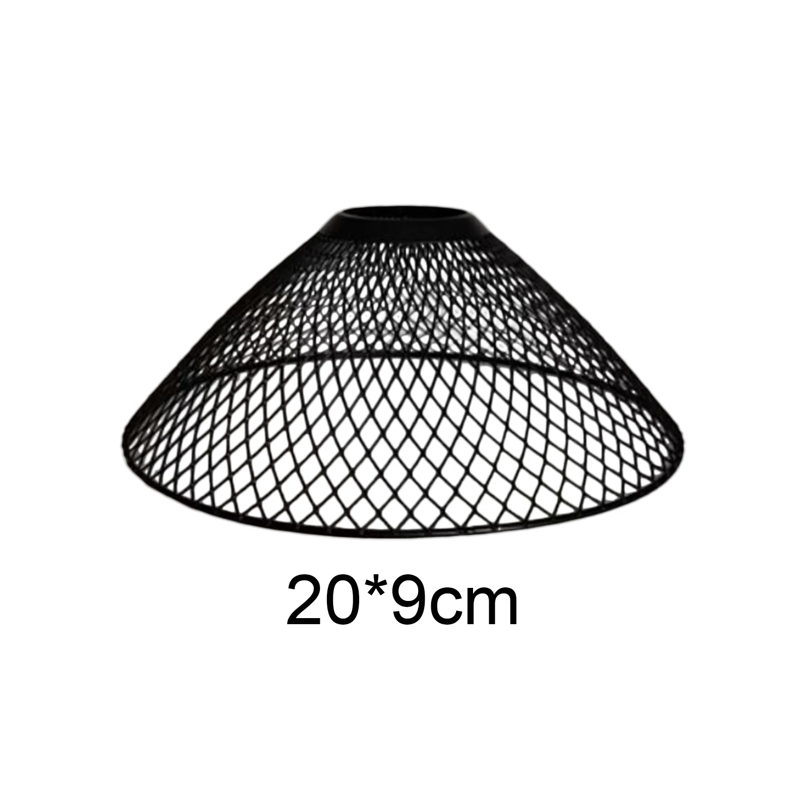 Iron Pendant Lamp Shade Ceiling Light Shade Vintage Pendant Light Cover Fixture for Dining Room Bedroom Home Kitchen