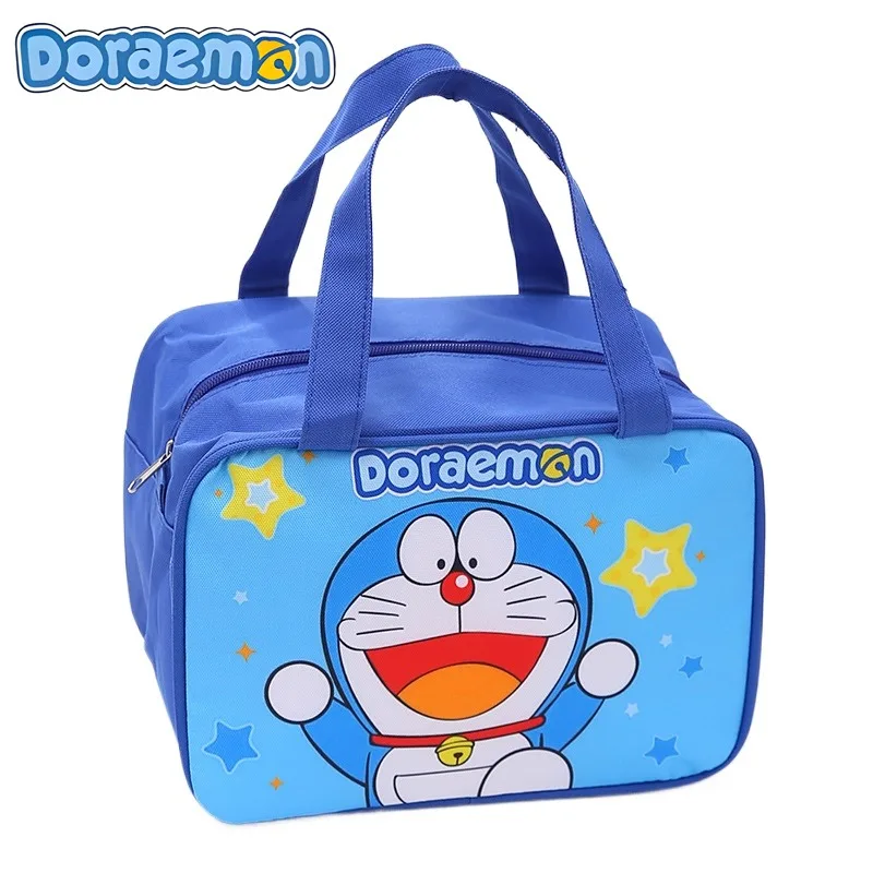 

Doraemon Boy and Girl Student Lunch Box Bag Widened Aluminum Foil Material Insulation Bag Lunch Bags Bento Packaging Accessories