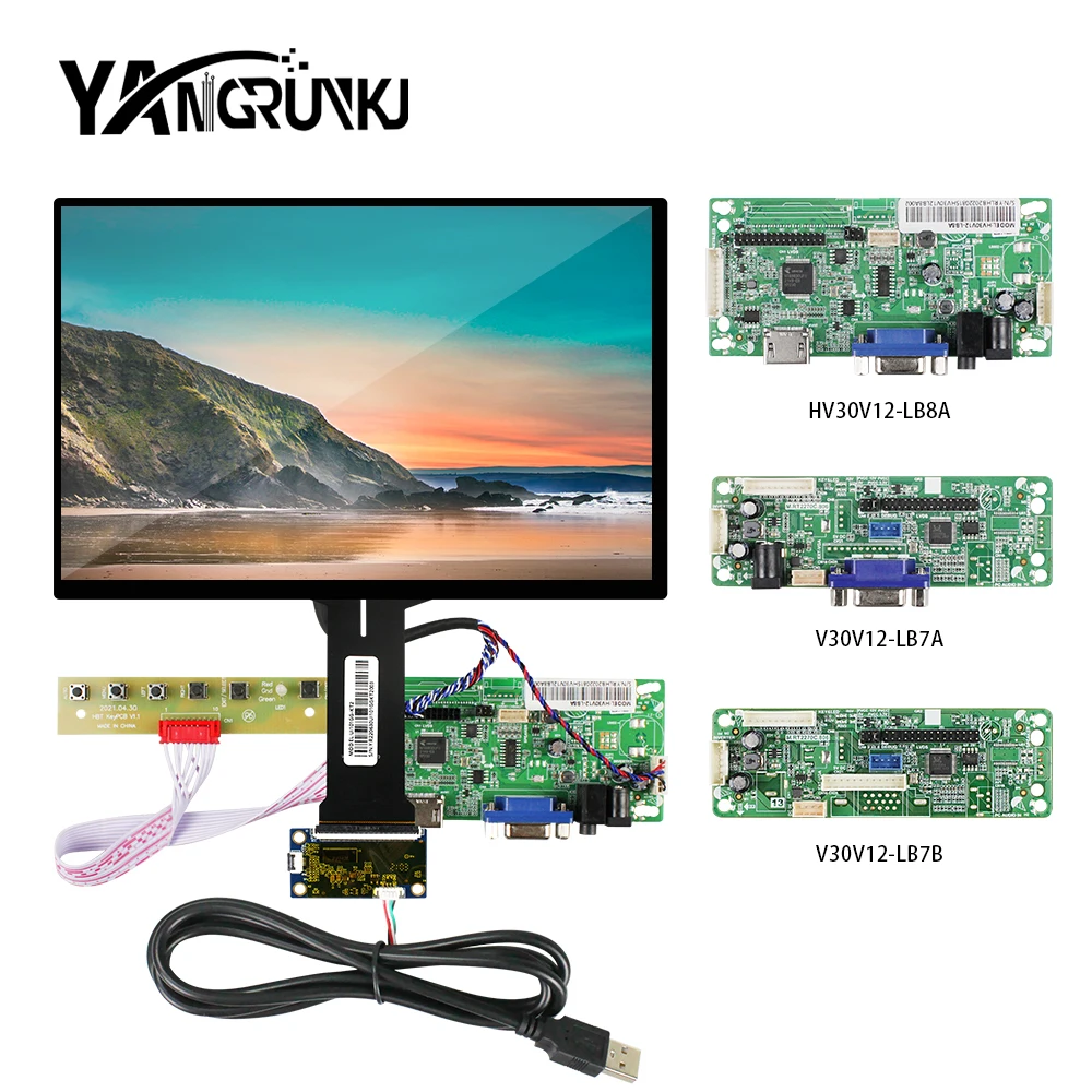 

10.1 inch tft lcd display panel module 400 nits brightness NV101WXM-N01 boe lcd screen matching board and multi touch