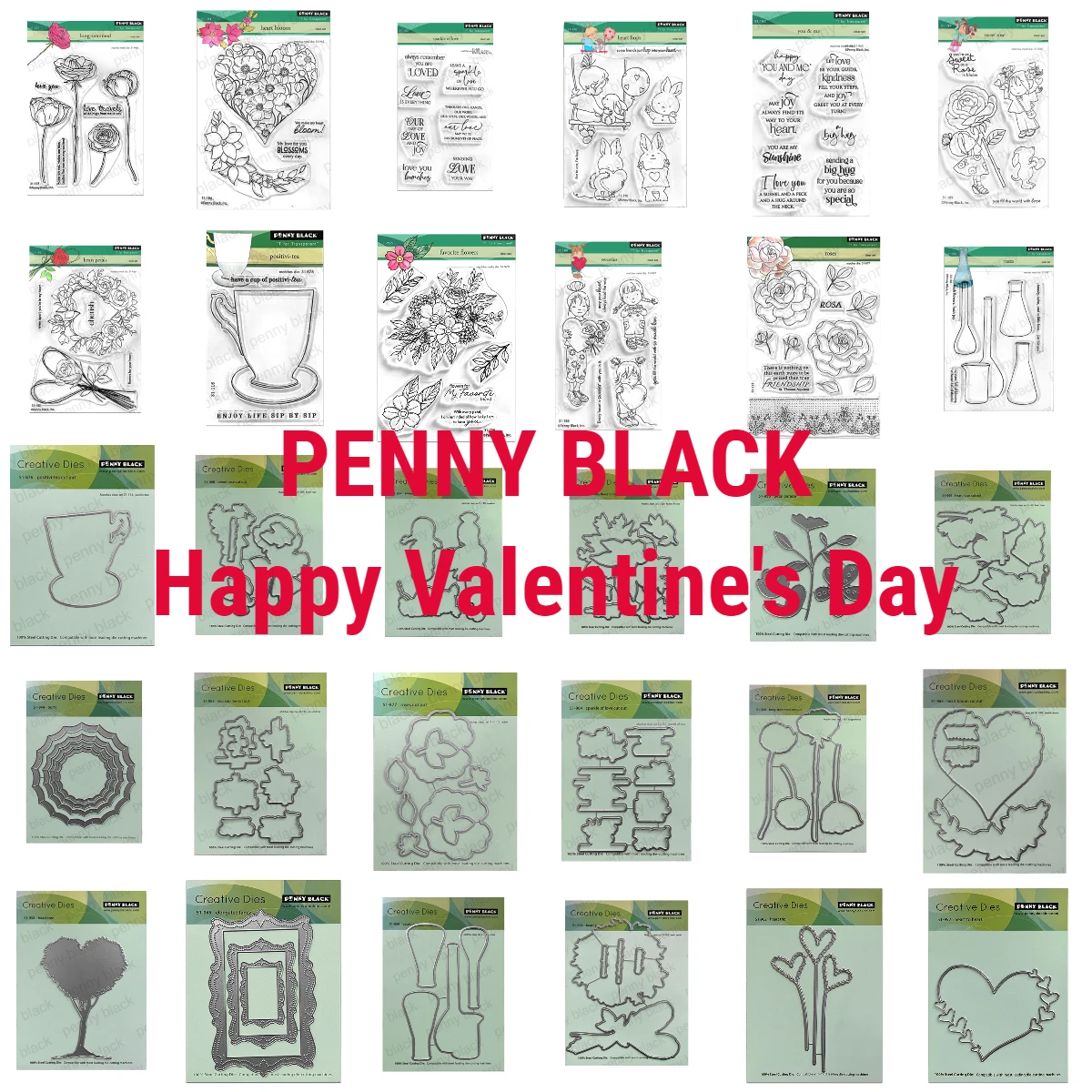 

Valentine's Day Heart Bloom Flowers Metal Cutting Dies Stamps Scrapbooking New Make Photo Album Card Diy Paper Embossing Craft