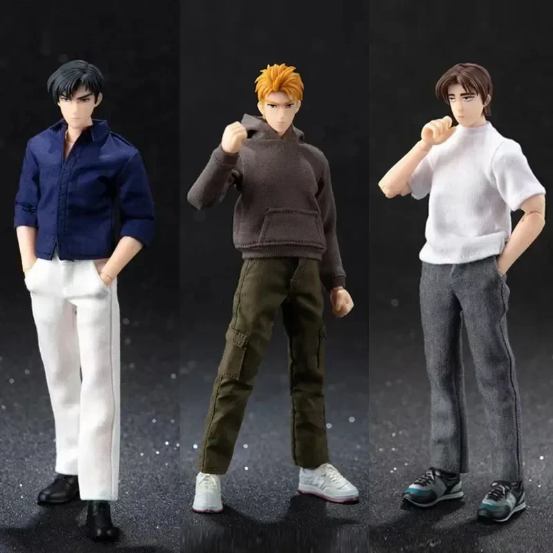 In Stock Dasin/Great Toys/GT Initial D Takahashi Ryosuke/Keisuke Fujiwara Takumi SHF 1/12 16cm/6 inch PVC Action Figure Model