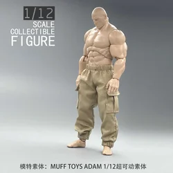 1/12 Scale Soldier Pants Model for 6'' MUFF TOYS ADAM AD01