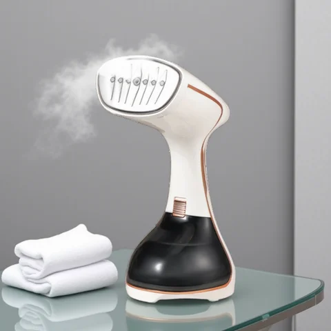 1800W Handheld Steam Hanging Iron Touch Screen Control 15 Seconds Fast Preheat 320ml Portable Home Small Fabric Clothes Steamer