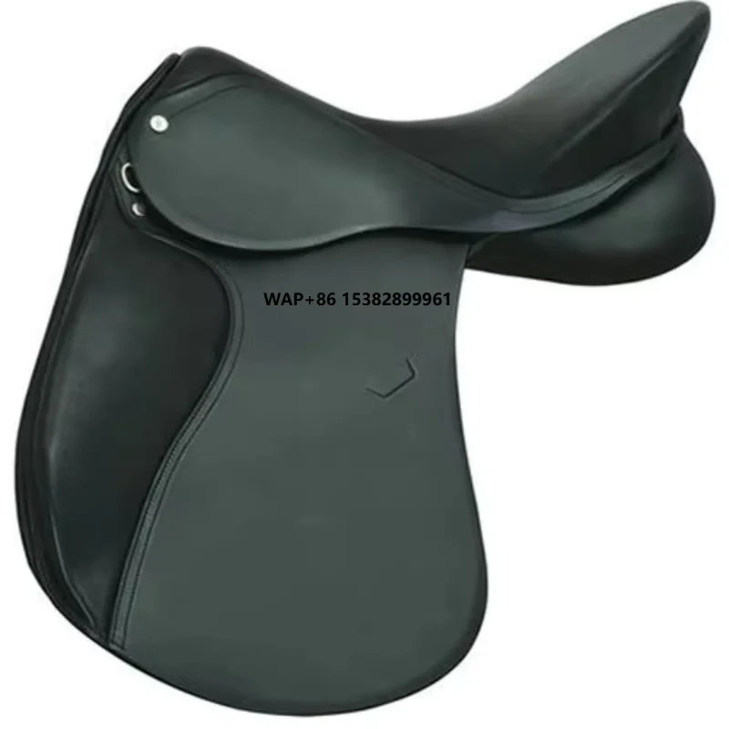 

Dressage Leather Western Saddle for Horse Training Marathon Equipment with Plastic Tree