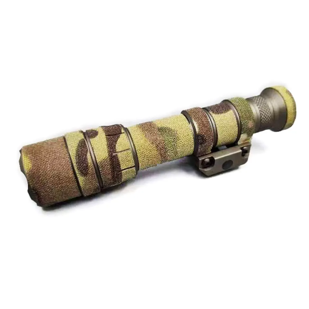 Hunting OKW Light Wrap Flashlight Sticker for M600B M300B M300V M600V M600DF PLH V2 18650 18350 Tactical Lights Stickers Weapon