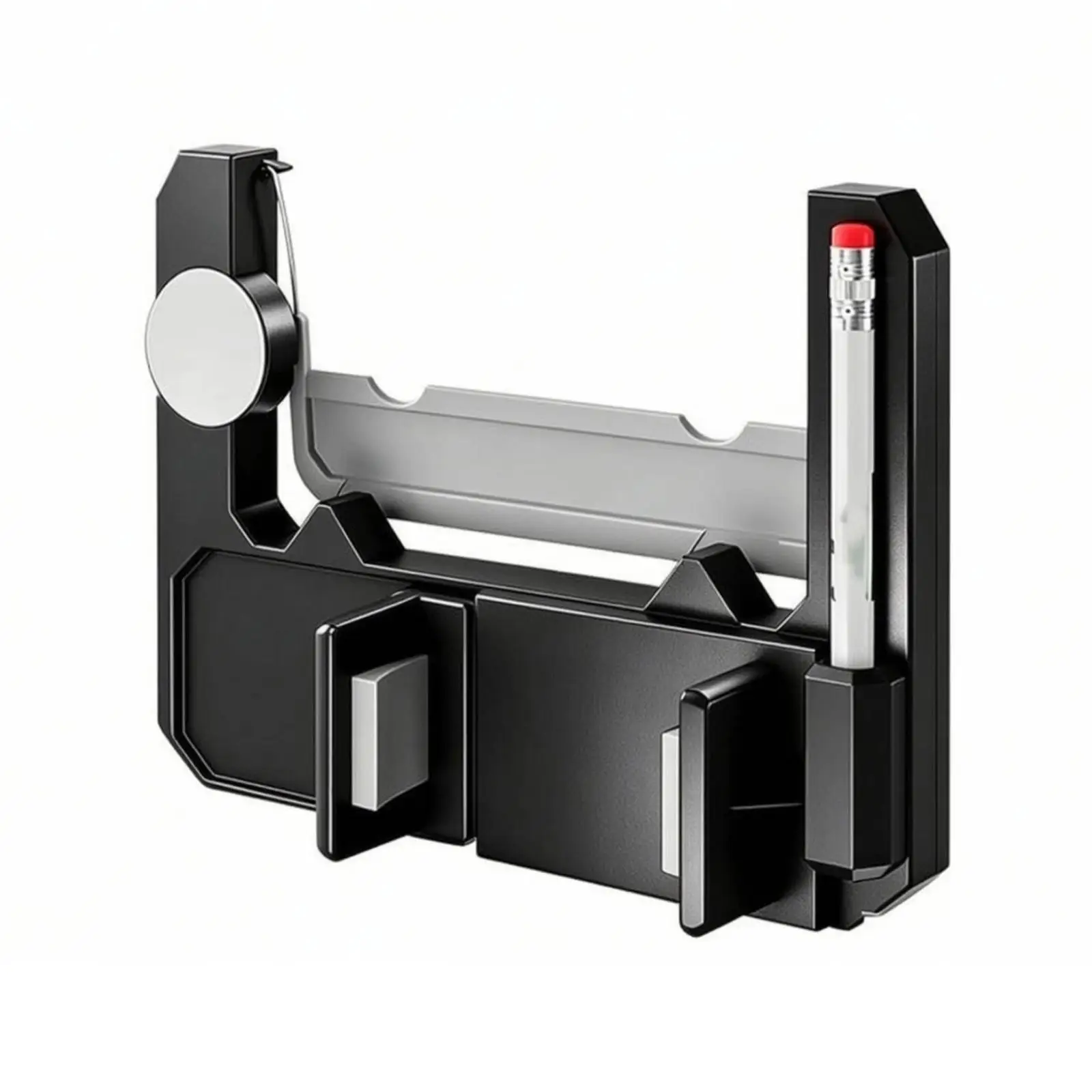 Steering Wheel Phone Grip Holder for Golf Trolley Cart with Articulating PLA Mount for Course App Access