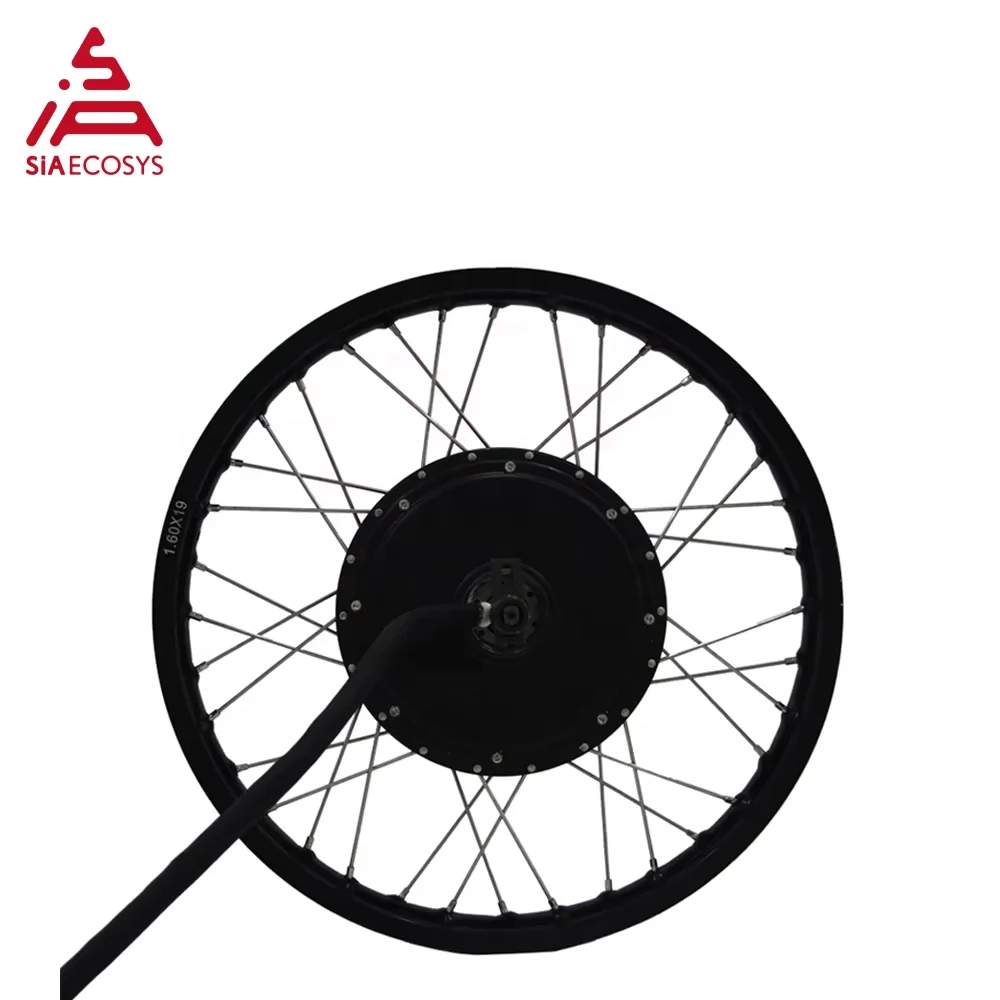 QS موتور QS205 سكوتر كهربائي 3000 واط 50H V3I 17x1.6 بوصة حافة Fardriver ND72450 BLDC تحكم DKD عداد السرعة 3000 واط قوة جديد