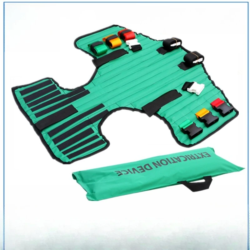 Spine Green Stretcher Chest-Back Splint, Rescue Cover Torso Splint Cervical Spine External Chest-Back Fixation Splint Lifesaving