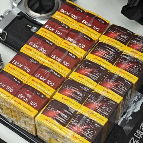 Imagen 2 del producto Película Kodak de 35mm, película Kodak Ektar 100 135, Color negativo, película de Color profesional de 35mm para cámara de película Kodak H35/M38/M35 /H35N 135