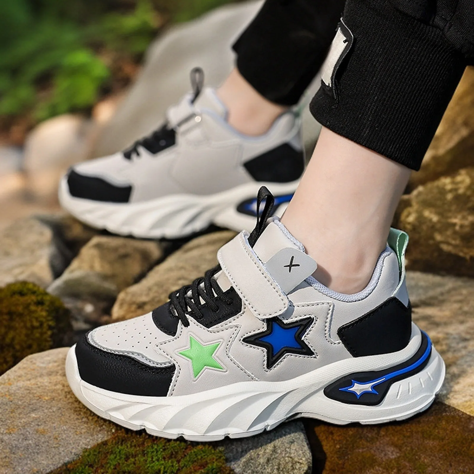 

Little Boy Shoes Childrens Shoes Non Slip Boys Sports Shoes Outdoor Girls Travel Shoes Boys Sneakers Size 1
