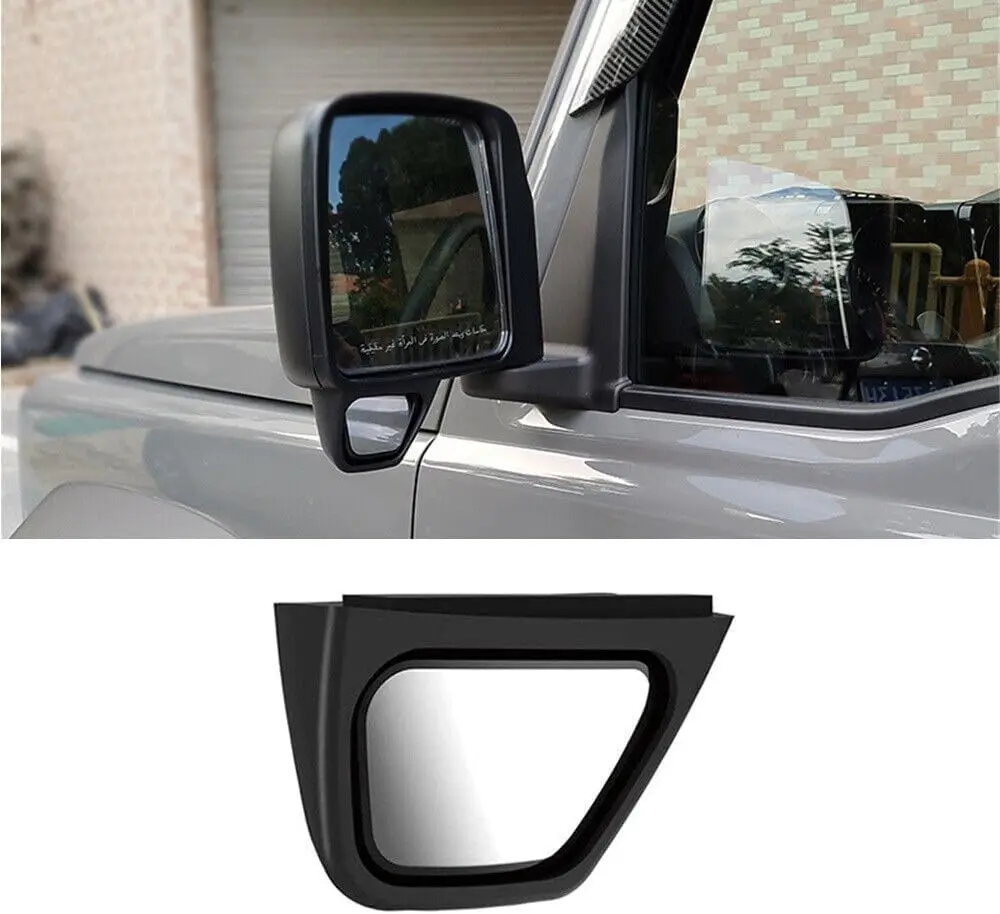 

For Suzuki Jimny 2/4Door 2019-2025 ABS Auto Left Right Side Rear View Mirrors Blind Spot Mirror WideAngle Trim Vehicle Mirrors