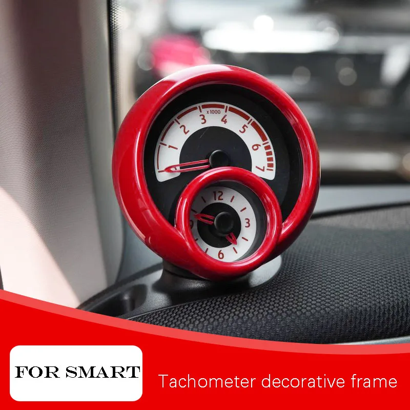 Adesivo decorativo per contagiri per cruscotto per auto per smart EQ fortwo forfour 453 2015 2016 2017 2018 2019 2020 2021 2022