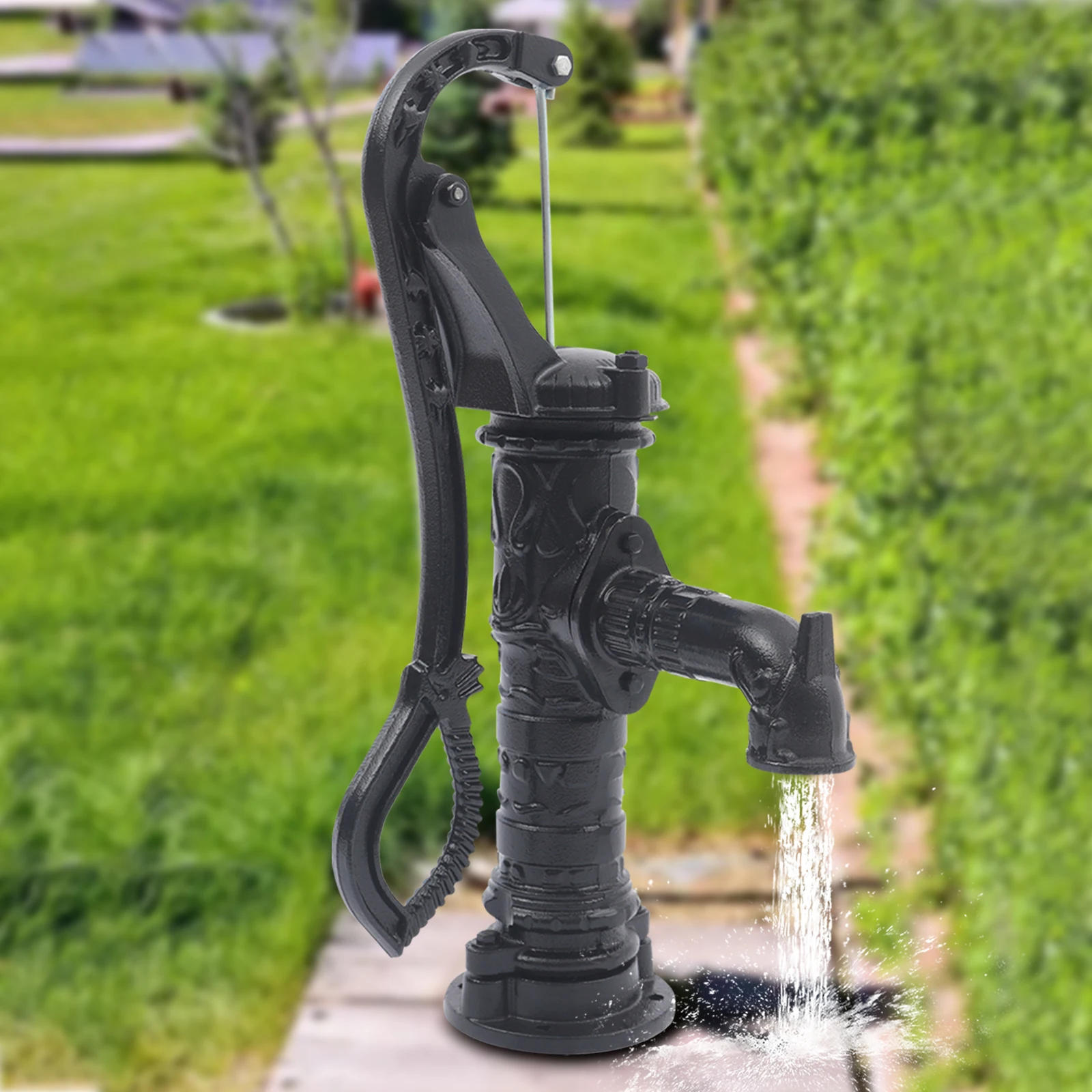 Hand Pump Durable Hand Well Pump for Gardens and Scenic Locations