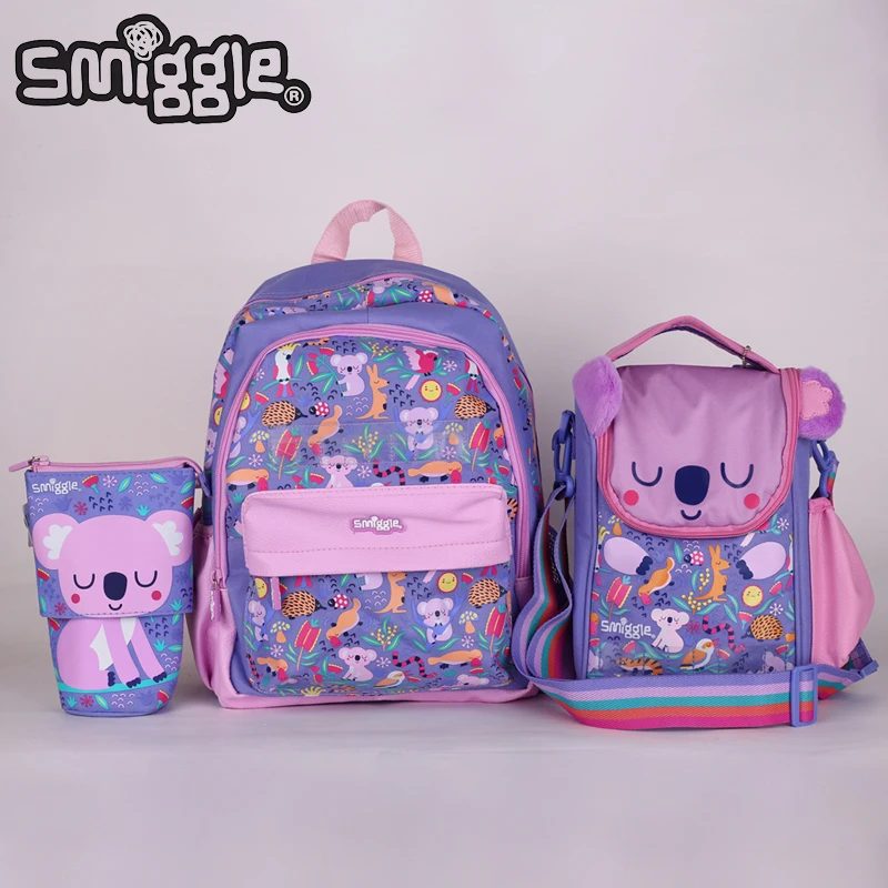 In magazzino Genuine Australia Smiggle School Bag bambini cancelleria studente Pen Case zaino Lunch Bag studente Gif