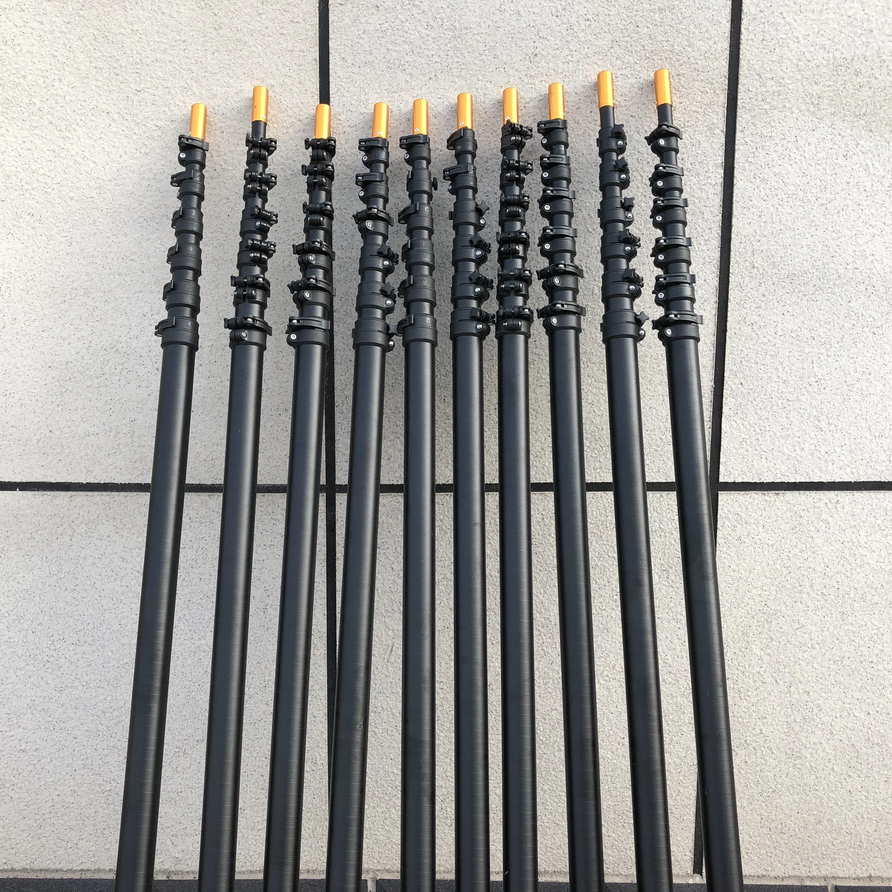 مخزنة 14.5 متر ألياف الكربون أدوات نتف الفاكهة القطب لجوز الهند أريكا الفلفل حصاد أدوات زراعية شحن سريع حار #4