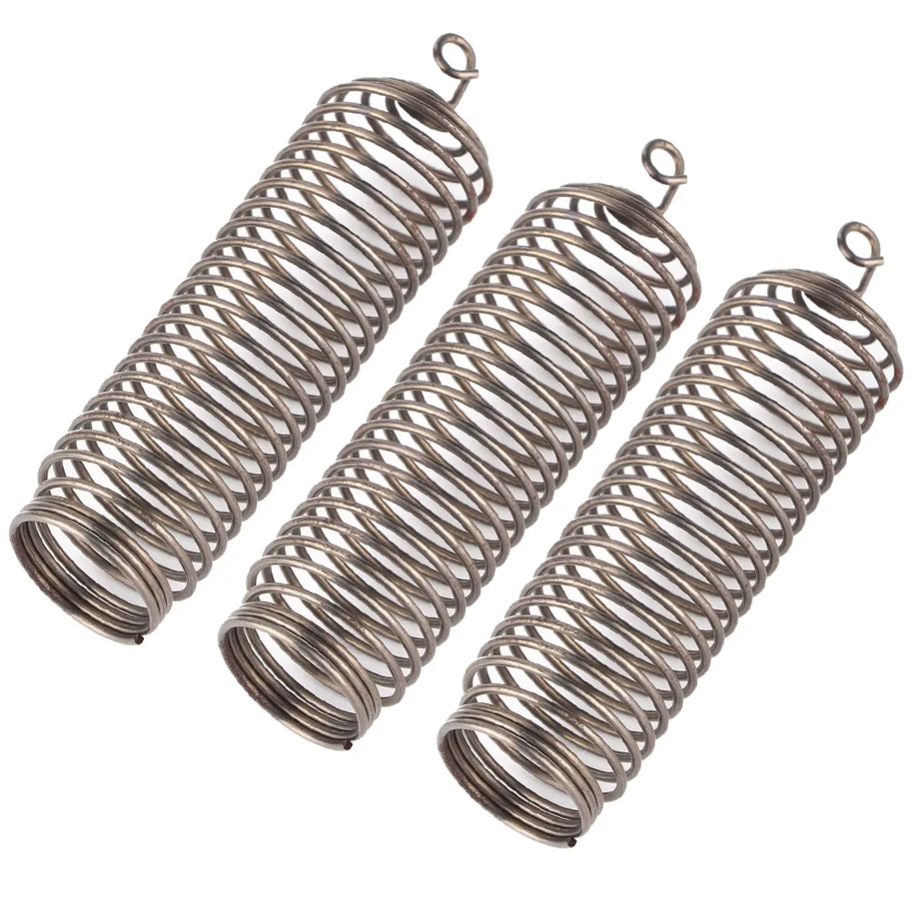 25pcs Convenient Spring Style Queen Bee Cage Reusable Iron Beekeeping Cage Lightweight Durable Queen Catcher Trap Beekeepers
