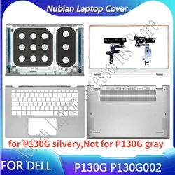 NEW For Dell P130G P130G002 Laptop LCD Back Cover/Palmrest Upper/Bottom Case Top Hinges Silver 0WK1KG