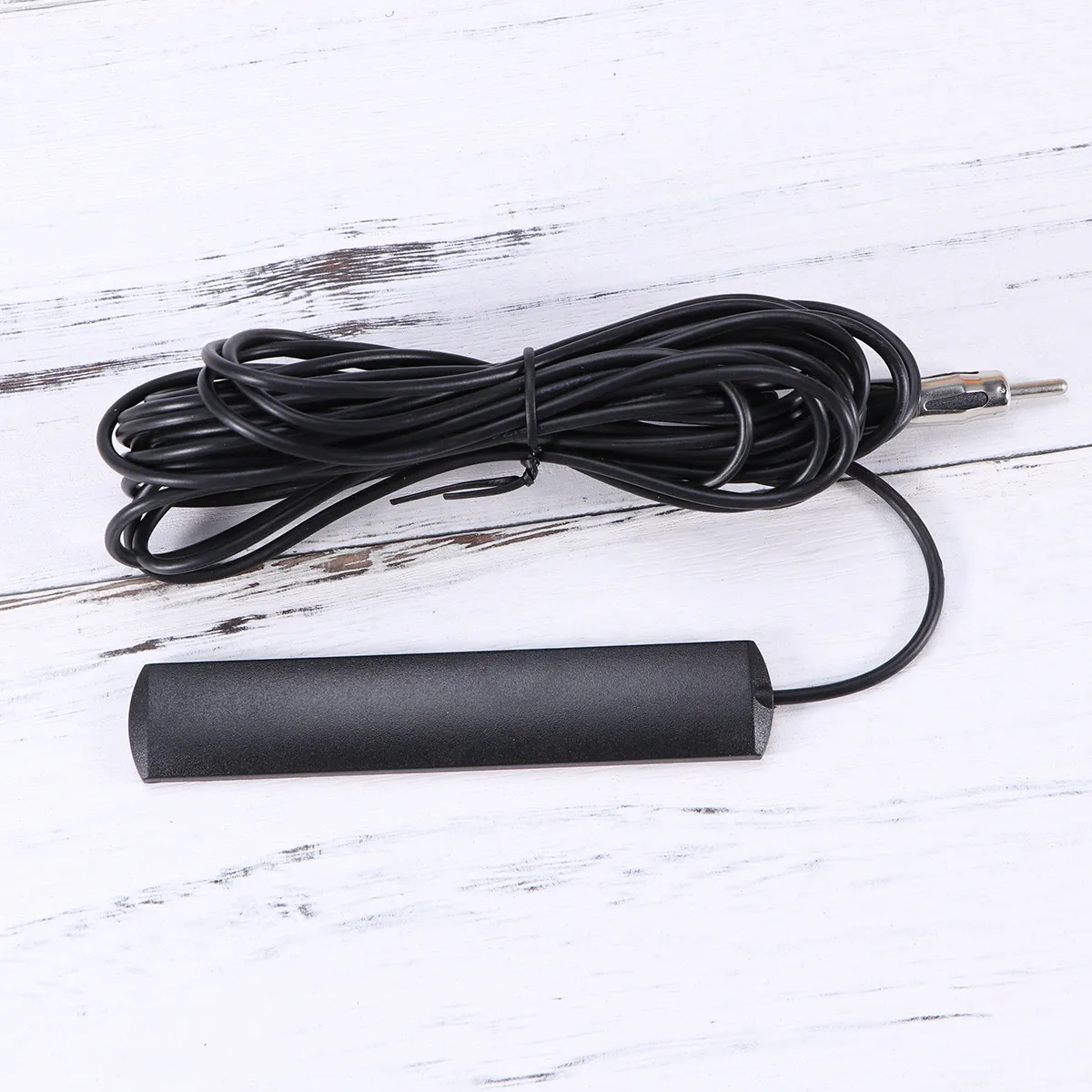 Universal Auto Car Radio Fm Antenna Ant-309 Black Non-Directional Signal Amplifier for Vehicle Marine Boat Rv Car Antenna Signal