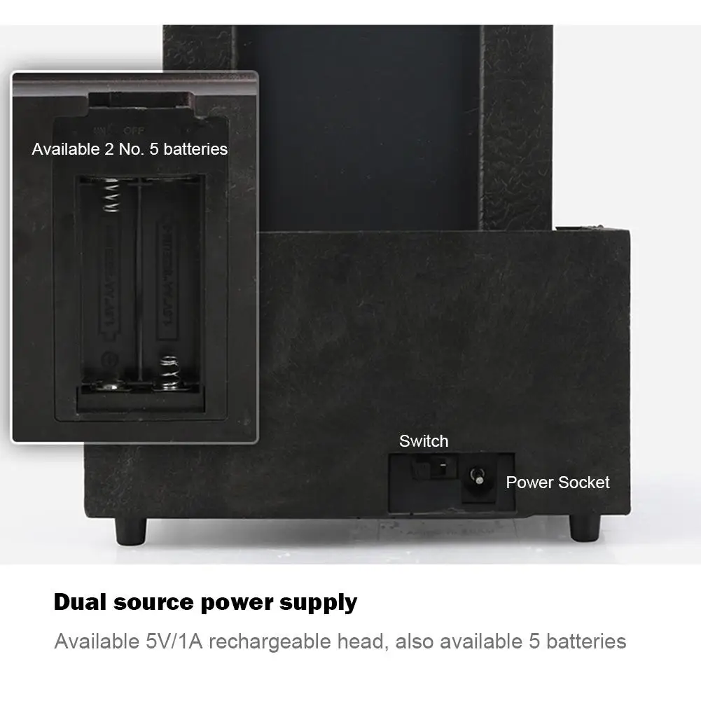 

Indoor Water Fountain Desktop Ornaments Flowing Water Waterfall Home Office Teahouse Workmanship Wealth Decor