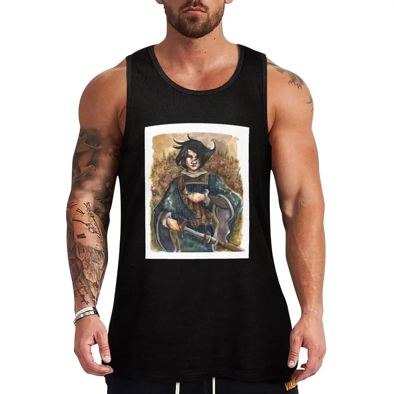Sabriel, the Abhorsen Tank Top Loose Fit Casual Tank Top Breathable Daily Shirt
