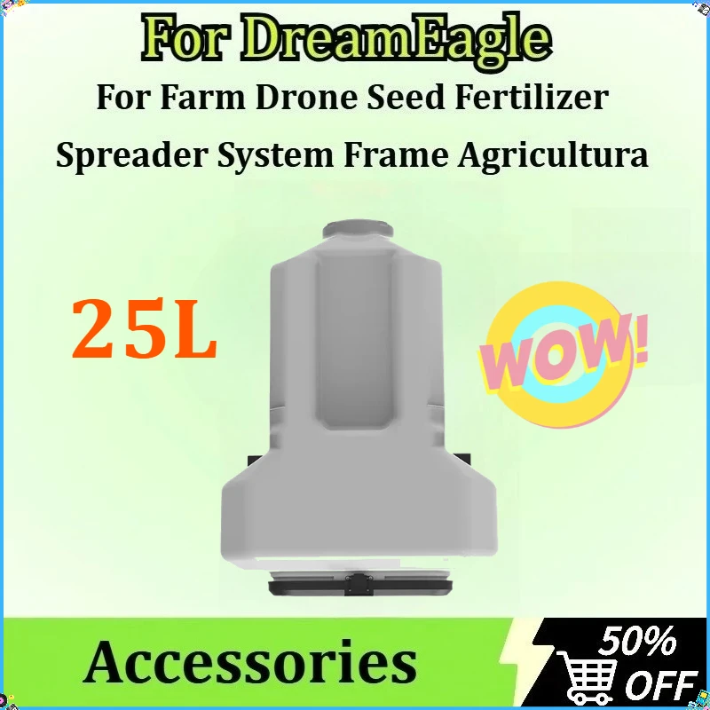 

25L for DreamEagle Farm Drone Seed Fertilizer Spreader System Frame Agricultura