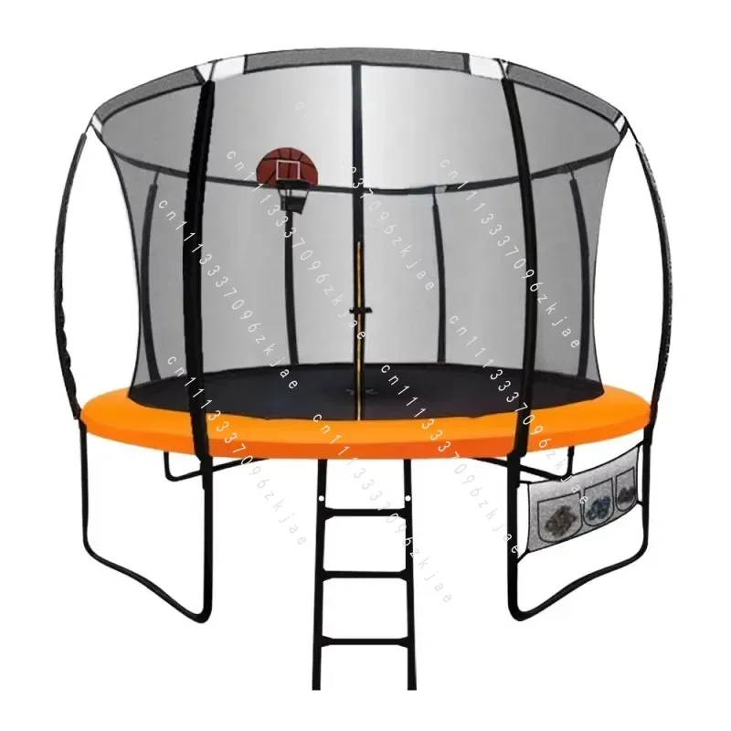 Factory-Made Heavy Duty Outdoor Recreational Trampoline Safe Non-Slip Ladder Safety Net For Kids Boys Foam Polypropylene