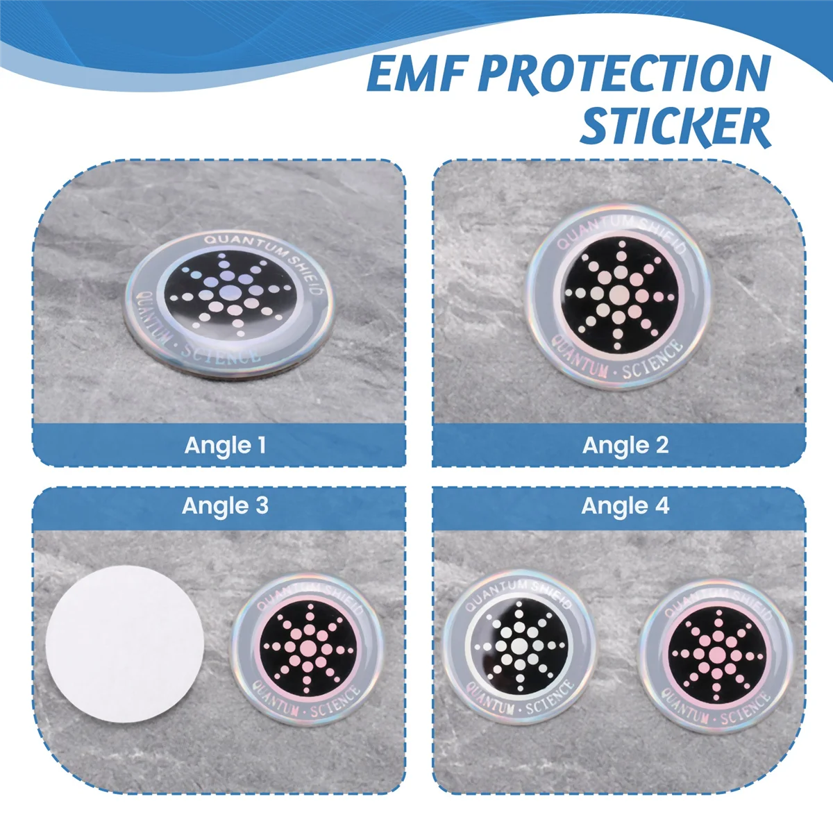 10 قطع من ملصق حماية EMF مضاد للإشعاع للهاتف الخلوي للهاتف iPhd والكمبيوتر المحمول وجميع الأجهزة الإلكترونية