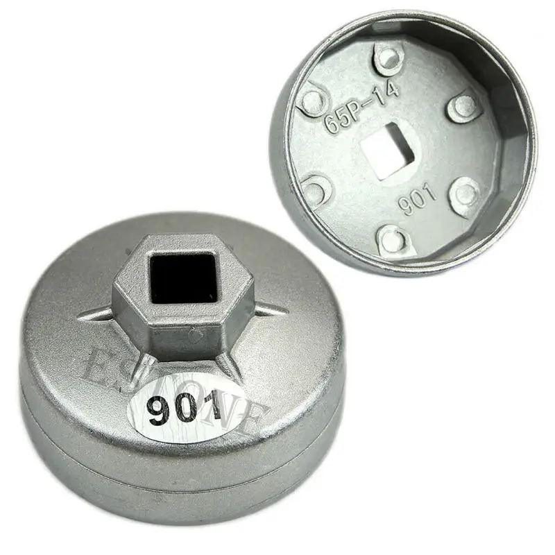 Vuông Ổ 14 Sáo Đầu Nắp Lọc Dầu Cờ Lê Tự Động Dụng Cụ 65 Mm Thả Con Tàu