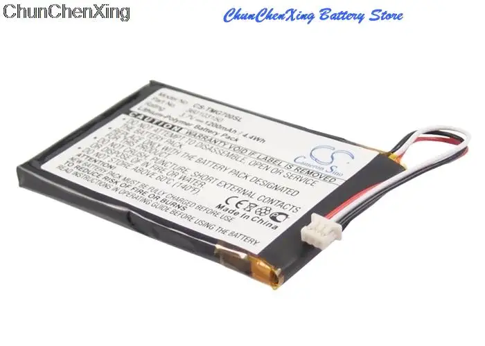 TomTom Go 1200 용 Cameron Sino 360103150 mAh 배터리 7000, Go 7000 HD