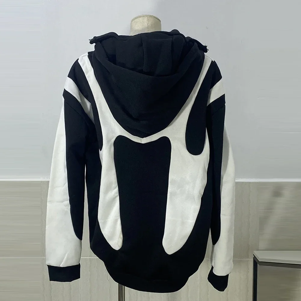 

Men Women Hoodie Contrast Color Hoodie Casual Style Sweatshirt Fashion Personality Hoodie Autumn Fashion Hoodie For Men Women