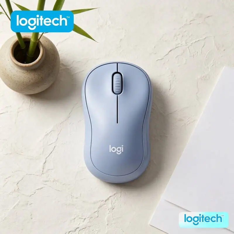 

Logitech M221 Wireless Mouse - SilentTouch Tech, Lightweight Structure, 1000 DPI, Laptop Desktop PC Mac Users