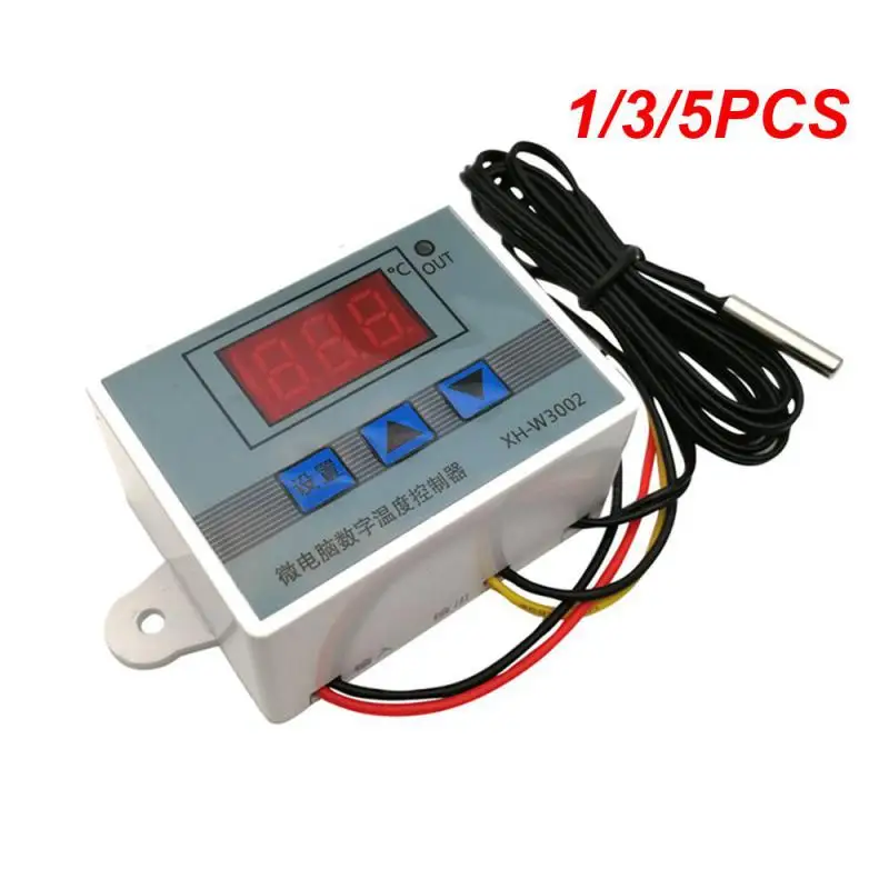 

1/3/5PCS Microcomputer digital display temperature control switch 12V-220V 120W240W1500W thermostat NTC sensor temperature W3001