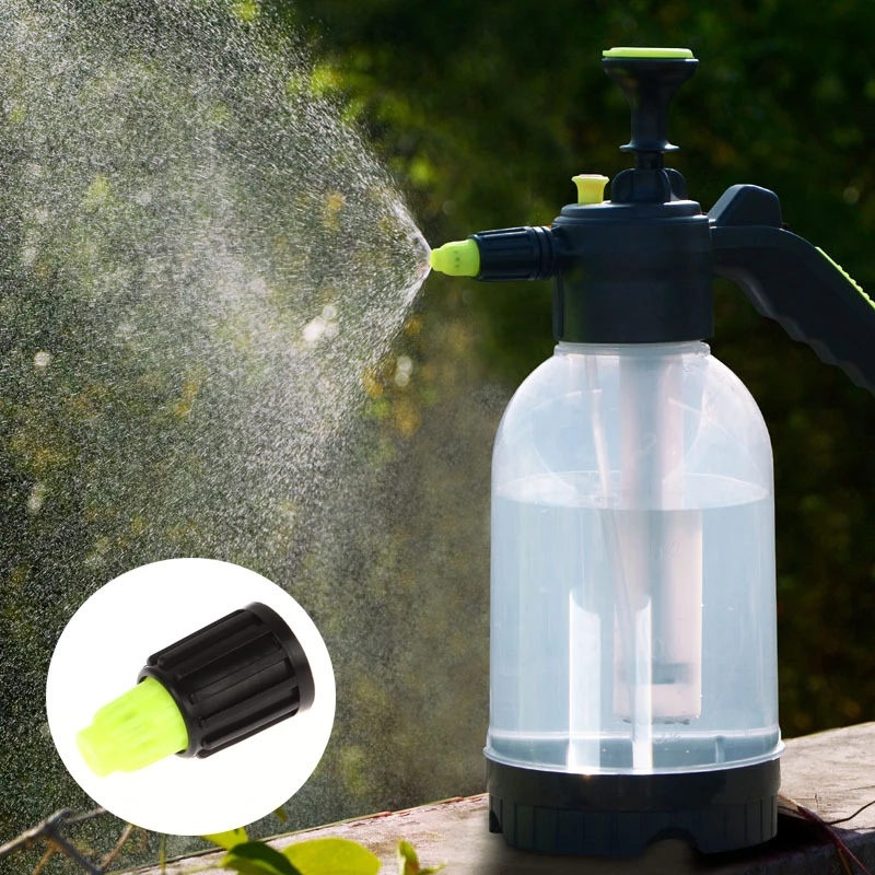 Sprayer Spray Bottle Nozzle Manual Press Spray Bottle Nozzle Cap Accessories Garden Sprinkler Spray Head Car Wash Spray Bottle