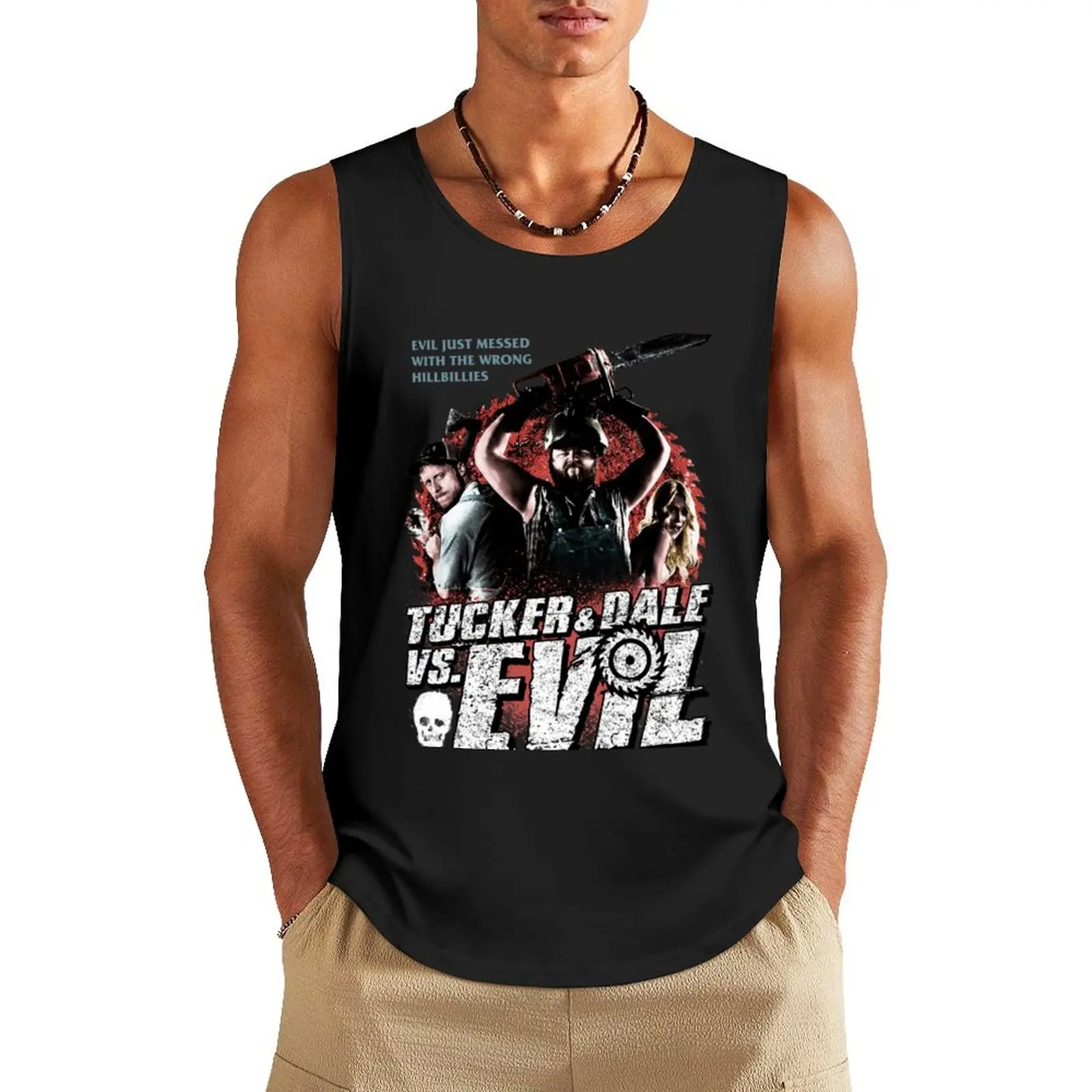 

Tucker Tank Top bodybuilding man sports suits Men's clothing running shirt underwear