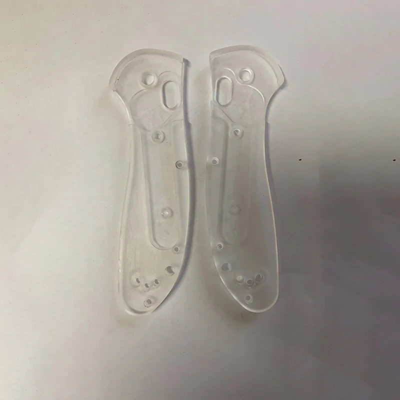 

1Pair Transparent Acrylic Knife Handle Scale For Benchmade Griptilian 551， Excluding knives