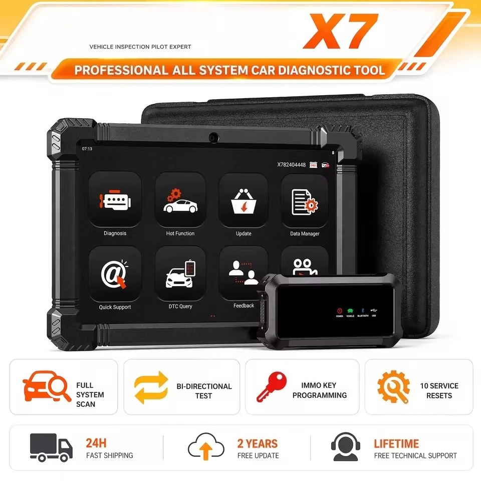 OBD2 Automotive Scanner Professional Scanner Full System ABS Oil EPB D-P-F Reset Bluetooth Diagnostic Tool