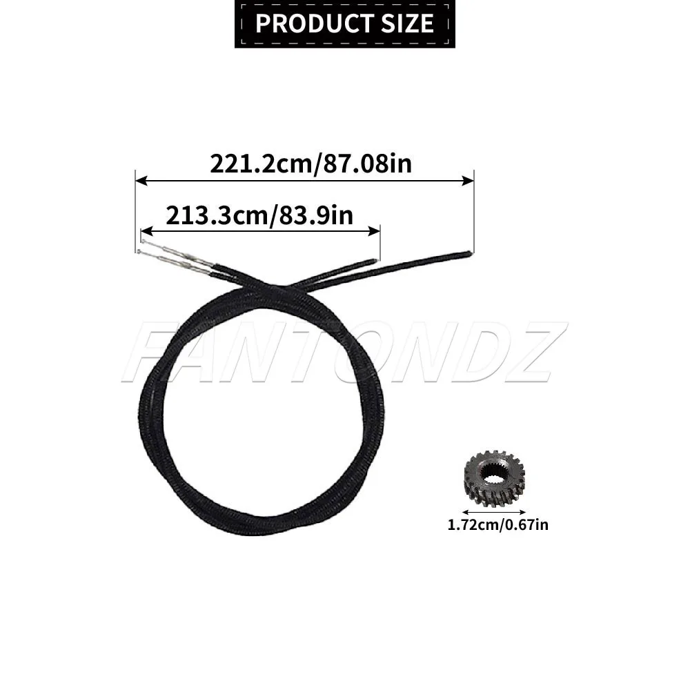 8401Z0 Sunroof Cable Gear Kit For Citroen C3 Pluriel Sports Convertible Sunroof Repair Kit 8484C4 Car Accessories