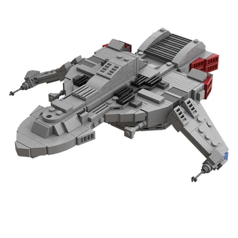 Populaire films Model MOC Bouwstenen Ruimte Kleine Kruiser Modulaire Technologie Geschenken Vakantie Monteer Kinderspeelgoed Pak