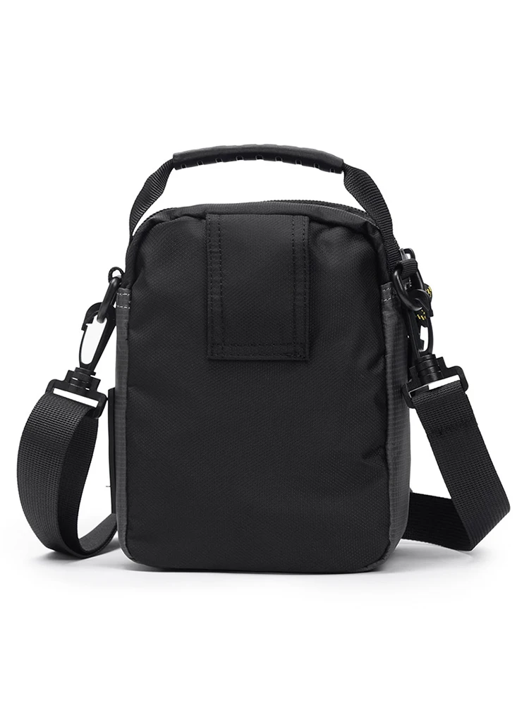 Bolsa de Ombro Voluntário para Homens 2023 Nova Moda Grande Capacidade Casual Impermeável Telefone Commuter Light Weight Bags1698-14