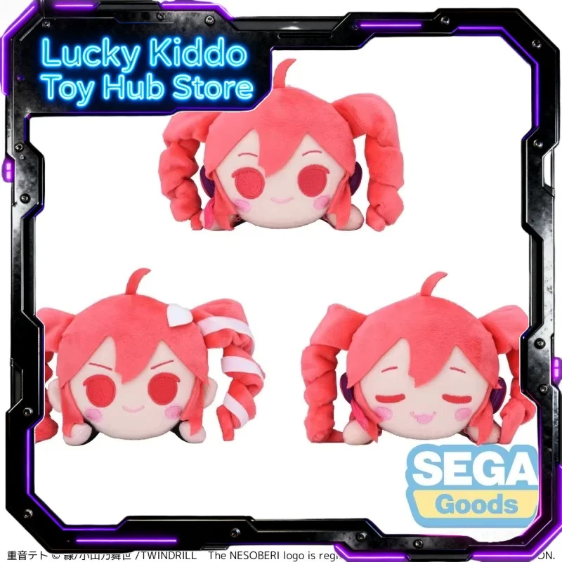 Original Nesoberi Kasane Teto Plush Doll Licensed Hatsune Miku Kawaii Anime Peripheral Collectible Stuffed Toy For Anime Fans