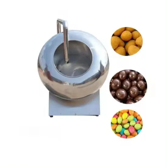 Automatic sugar coating machine Candy Coater & Dragee Polishing Machine for Sugar Chocolate Features good price