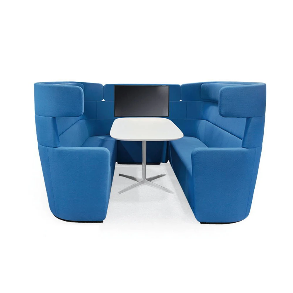 

High-Quality Office Telephone Booth/Meeting Pod With TV desk/Office Sofa Design