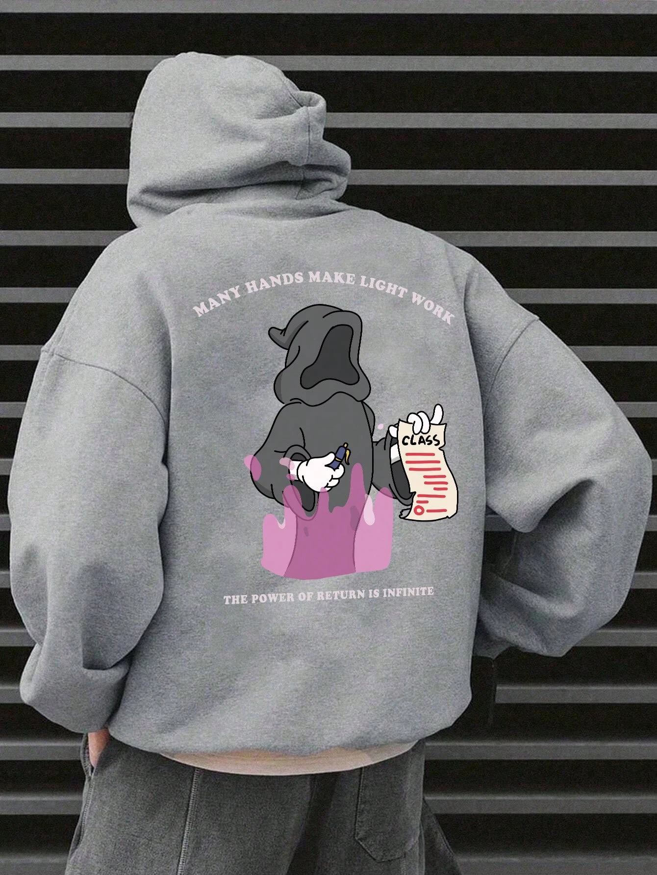 

Printed Hoodies Suitable for Both Men and Women, Black Pullovers, Black Street Sportswear, Halloween Cosplay
