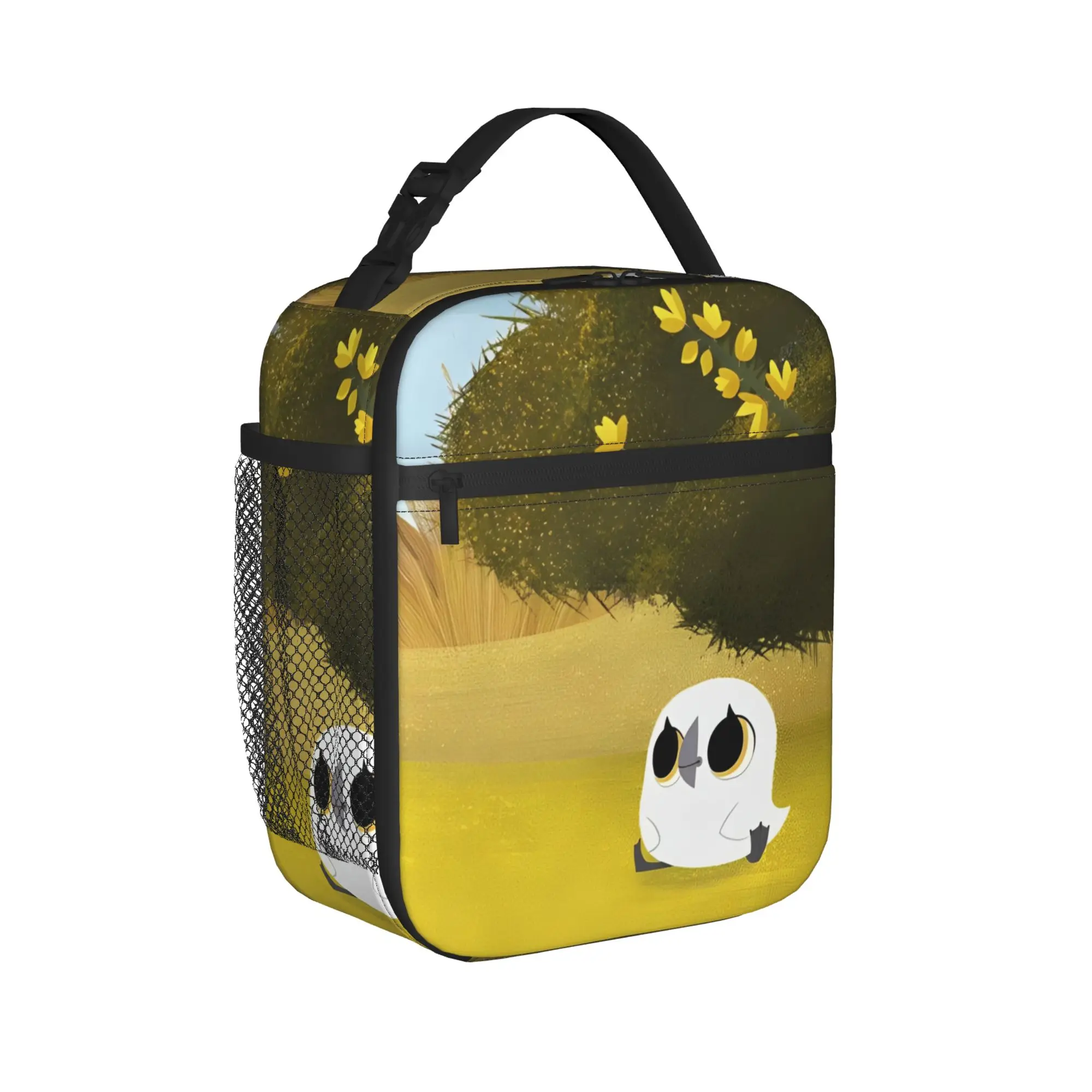Puffin Rock Baba Insulated Lunch Bag Thermal Bag Reusable,Lunch Container  Large Tote Lunch Box Men Women Work  Picnic