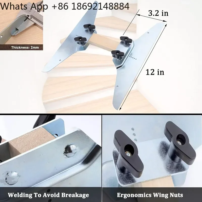 New  Ruler for Stair Measuring Home Stair Decoration Tool Stair Tread Tool